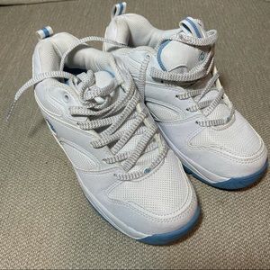 Heelys | White and Baby Blue Shoes with Wheels US Size 6
